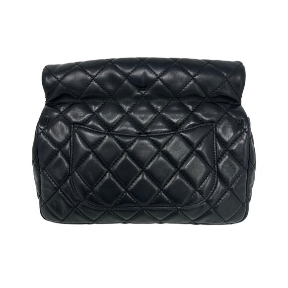 Chanel 2011 Runway Black Medium 2.55 Reissue Quilted Lambskin So Black Roll Clut - Picture 3 of 16